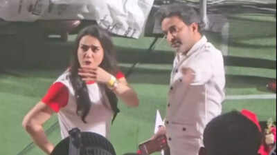 Preity Zinta urges fans to leave stadium as IPL match gets cancelled midway
